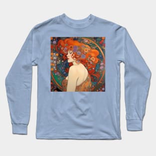 Art Nouveau Beauty gorgeous Bohemian woman Long Sleeve T-Shirt